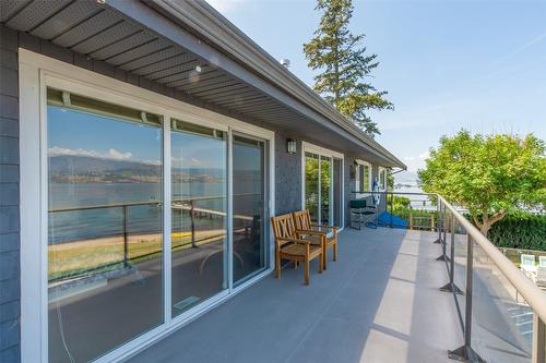4260 Hobson Road, Kelowna, BC - Outdoor With Body Of Water With Deck Patio Veranda With Exterior