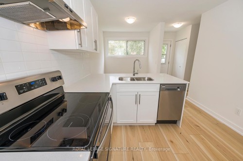 73 Woodman Drive N, Hamilton, ON - Indoor Photo Showing Kitchen With Double Sink