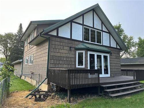 224 Crescent Drive, Swan River, MB - Outdoor With Deck Patio Veranda