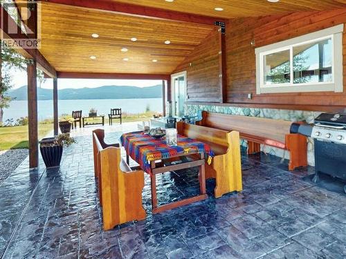 9771 View Road, Powell River, BC - Outdoor With Body Of Water With Deck Patio Veranda With Exterior