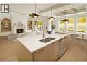 1004 Bull Crescent, Kelowna, BC  - Indoor Photo Showing Kitchen With Double Sink With Upgraded Kitchen 
