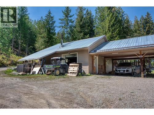 348 Creighton Valley Road, Lumby, BC - Outdoor With Deck Patio Veranda