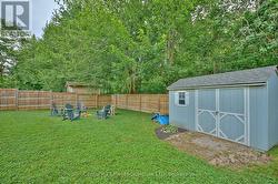 Garden Shed and firepit area - 