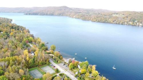 Exterior - 2040 Ch. Du Lac, North Hatley, QC - Outdoor With Body Of Water With View