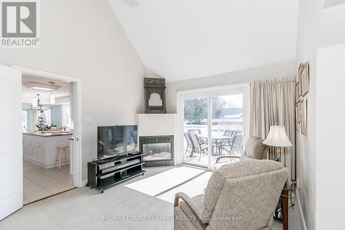 98 Turtle Path, Ramara, ON - Indoor With Fireplace