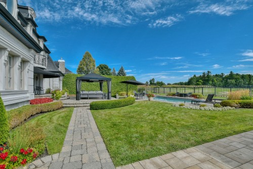 Backyard - 6 Rue De Rambouillet, Blainville, QC - Outdoor With In Ground Pool