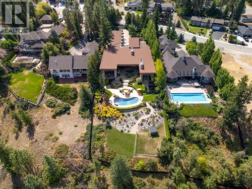 704 Barnaby Road, Kelowna, BC - Outdoor With In Ground Pool With View