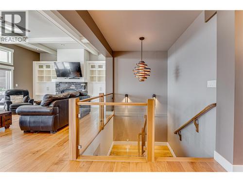 6054 Lynx Drive, Vernon, BC - Indoor With Fireplace