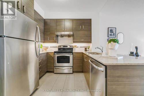 307 - 8228 Birchmount Road, Markham, ON - Indoor Photo Showing Kitchen With Stainless Steel Kitchen