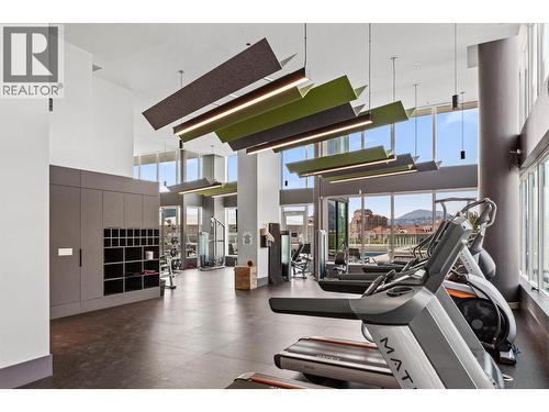 1191 Sunset Drive Unit# 2906 Lot# 191, Kelowna, BC - Indoor Photo Showing Gym Room