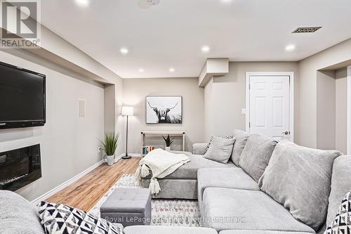 59 Kells Crescent, Collingwood, ON - Indoor Photo Showing Living Room With Fireplace