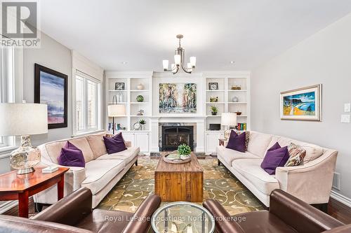 59 Kells Crescent, Collingwood, ON - Indoor Photo Showing Living Room With Fireplace