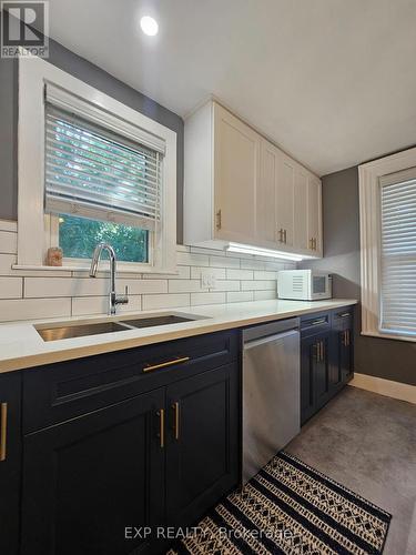 33-35 Havelock Street, Brockville, ON - Indoor Photo Showing Kitchen With Double Sink
