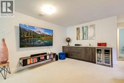 Features a sink & mini fridge - 