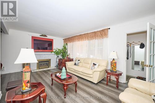 Living Room - 316 Bowen Road, Fort Erie (Central), ON - Indoor Photo Showing Living Room With Fireplace