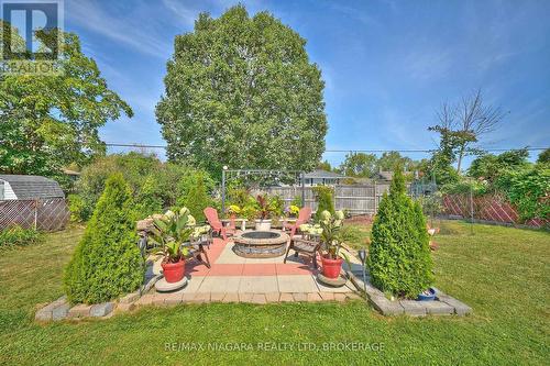Backyard & Firepit - 316 Bowen Road, Fort Erie (Central), ON - Outdoor