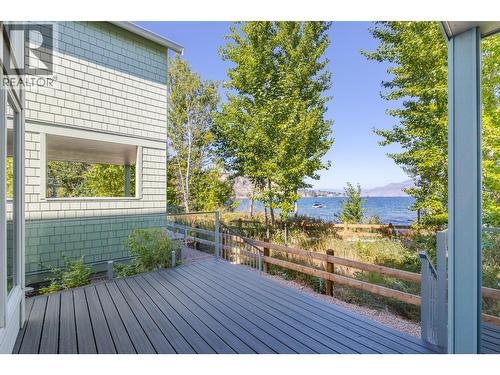 3240 Landry Crescent, Summerland, BC - Outdoor With Body Of Water With Deck Patio Veranda