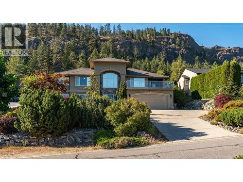 FRONT FACADE - From Street - 3065 Lakeview Cove Road, West Kelowna, BC - Outdoor
