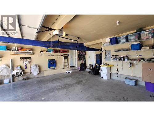 GROUND FLOOR - Double Garage - 3065 Lakeview Cove Road, West Kelowna, BC - Indoor Photo Showing Garage