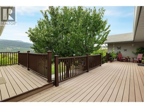 Amazing 500+ sq/ft deck - 10108 Venables Drive, Coldstream, BC - Outdoor With Deck Patio Veranda With Exterior