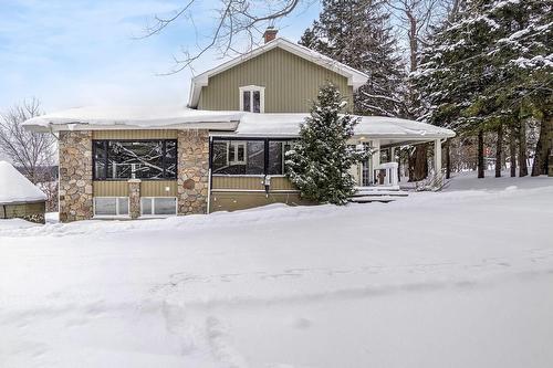Façade - 445 Ch. De La Ferme, Val-Morin, QC 