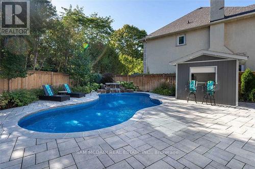 2064 Almira Court, Mississauga, ON - Outdoor With In Ground Pool With Backyard