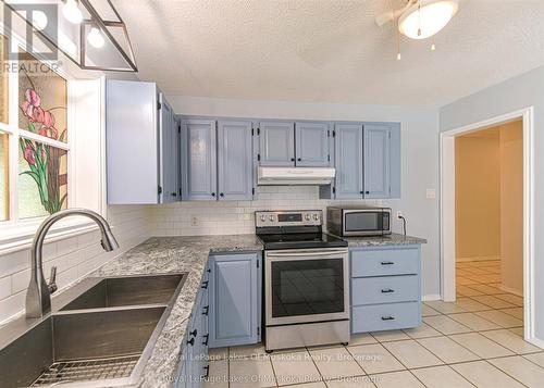 115 Douglas Street, Gravenhurst (Muskoka (S)), ON - Indoor Photo Showing Kitchen With Double Sink