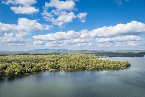 Photo aérienne - 123 Rue Du Domaine-Brome, Lac-Brome, QC - Outdoor With Body Of Water With View