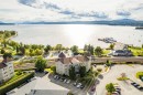 Photo aérienne - 201-60 Rue Du Lac, Magog, QC  - Outdoor With Body Of Water With View 