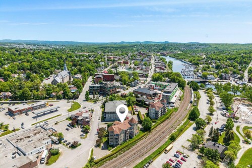 Photo aérienne - 201-60 Rue Du Lac, Magog, QC - Outdoor With View