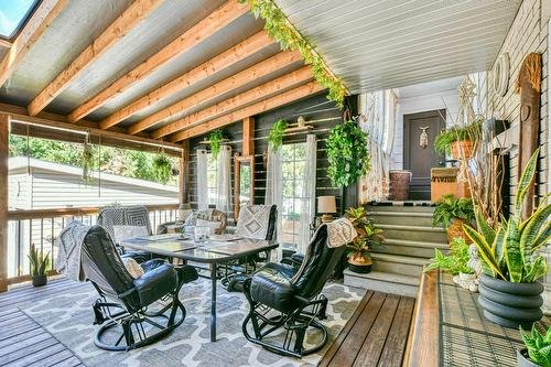 Veranda - 552  - 556 Rue Chapleau, Saint-Jérôme, QC - Outdoor With Deck Patio Veranda With Exterior