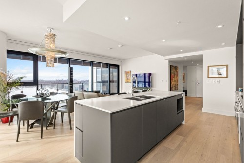 Cuisine - 1505-1000 Rue André-Prévost, Montréal (Verdun/Île-Des-Soeurs), QC - Indoor Photo Showing Kitchen With Double Sink