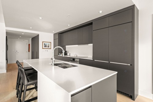 Cuisine - 1505-1000 Rue André-Prévost, Montréal (Verdun/Île-Des-Soeurs), QC - Indoor Photo Showing Kitchen With Double Sink With Upgraded Kitchen