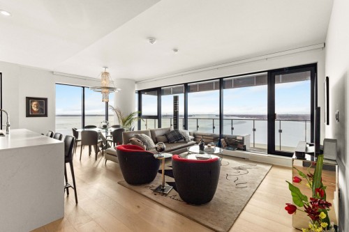 Salon - 1505-1000 Rue André-Prévost, Montréal (Verdun/Île-Des-Soeurs), QC - Indoor Photo Showing Living Room
