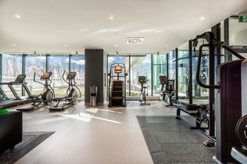 Salle d'exercice - 1505-1000 Rue André-Prévost, Montréal (Verdun/Île-Des-Soeurs), QC - Indoor Photo Showing Gym Room