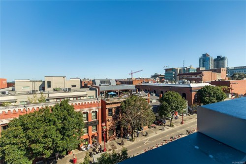 411-595 Pandora Ave, Victoria, BC - Outdoor With View