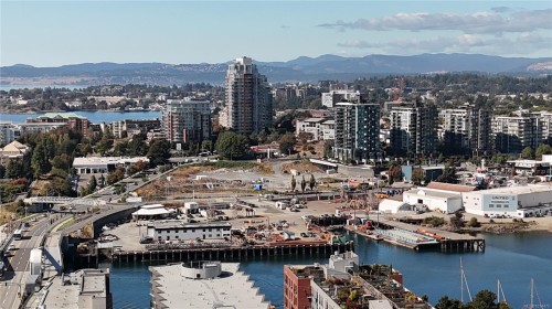 411-595 Pandora Ave, Victoria, BC - Outdoor With Body Of Water With View