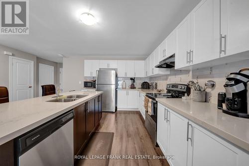 398 Olive Avenue, Oshawa (Central), ON - Indoor Photo Showing Kitchen With Double Sink
