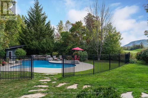 159 Indian Circle, Blue Mountains, ON - Outdoor With In Ground Pool