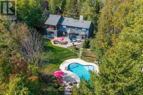 159 Indian Circle, Blue Mountains, ON - Outdoor With In Ground Pool