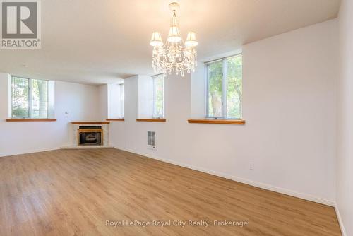 101 - 57 Suffolk Street W, Guelph (Downtown), ON - Indoor With Fireplace