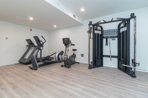 716-1628 Store St, Victoria, BC - Indoor Photo Showing Gym Room