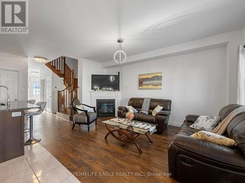 161 Clark Street, Shelburne, ON - Indoor Photo Showing Living Room With Fireplace