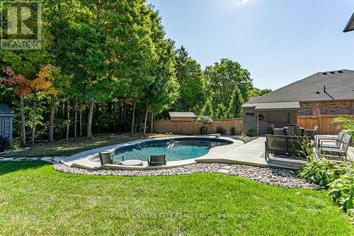 148 Elliott Trail, Thames Centre (Thorndale), ON - Outdoor With In Ground Pool With Backyard