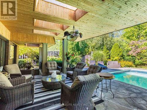 2269 Shardawn Mews, Mississauga, ON - Outdoor With In Ground Pool With Deck Patio Veranda With Exterior