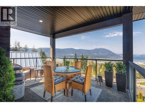 1061 19 Avenue Se, Salmon Arm, BC - Outdoor With Body Of Water With Deck Patio Veranda With Exterior