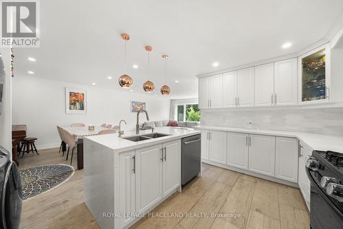 105 Apache Trail, Toronto, ON - Indoor Photo Showing Kitchen With Double Sink With Upgraded Kitchen