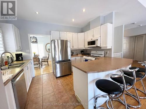 38 Hurst Drive, Barrie, ON - Indoor Photo Showing Kitchen With Double Sink