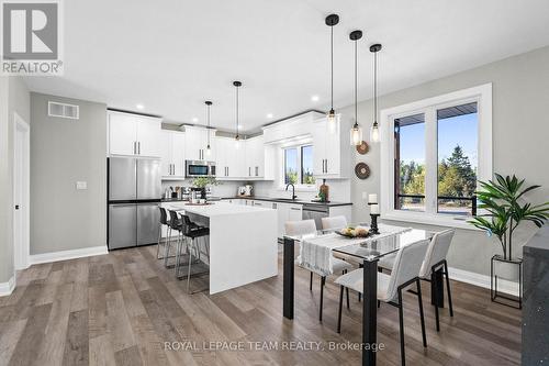 Gorgeous Quartz waterfall island - 2850 Montague Boundary Road, Ottawa, ON - Indoor