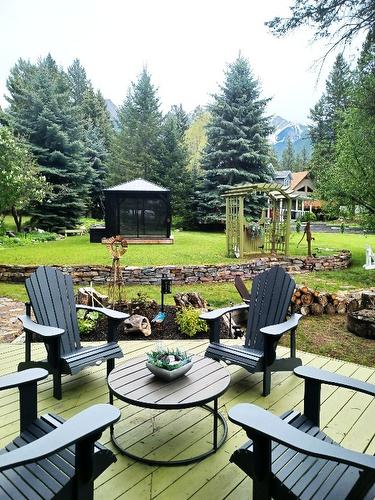 4905 Meadows Crescent, Fairmont Hot Springs, BC - Outdoor With Deck Patio Veranda